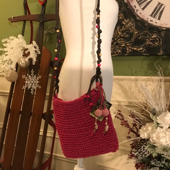 Crossbody straw bag - Picture 2 of 5